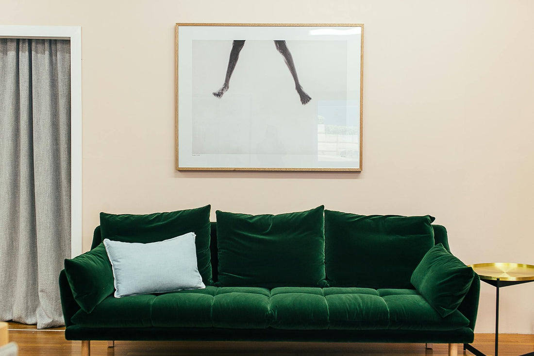 How To Hang Art Over A Couch